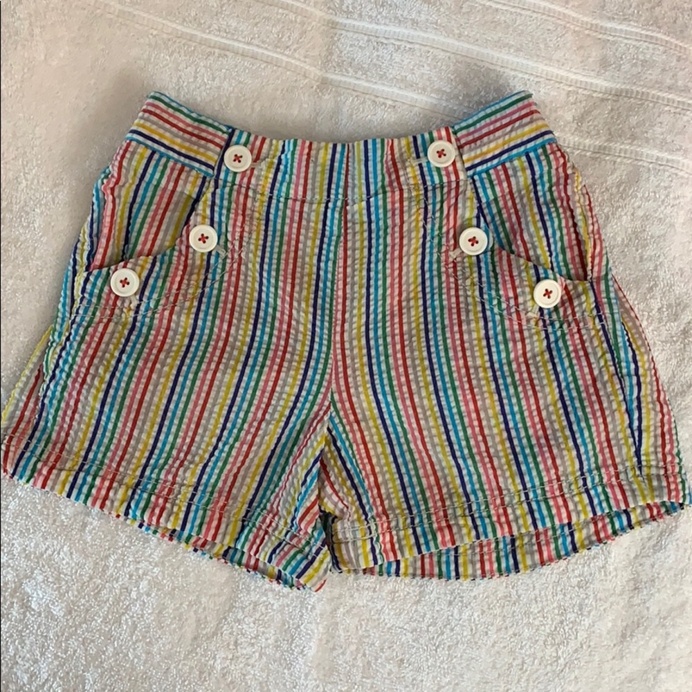 Cute seersucker Mini Boden Shorts